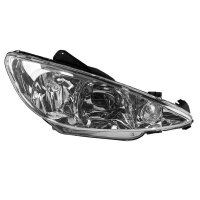 Headlight left W5W halogen electric VALEO suitable for e.g. PEUGEOT 206