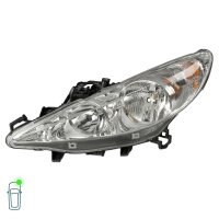 Hauptscheinwerfer rechts W5W Halogen elektrisch VALEO für u.a. PEUGEOT 207/207+