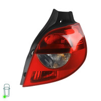 Rückleuchte links ohne Glühlampen mit Rückfahrlicht VALEO für u.a. RENAULT CLIO