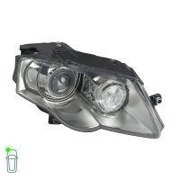 Headlight left W5W Xenon electric VALEO suitable for e.g. VW PASSAT