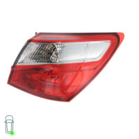 Rear Light right LED with Bulbs VALEO IAM-Expertise suitable for NISSAN QASHQAI