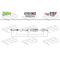 Cable clutch actuation FTE for VW GOLF III