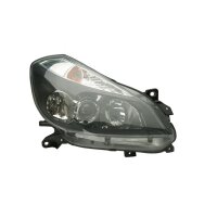 Headlight left H7 halogen electric VALEO suitable for e.g. RENAULT CLIO