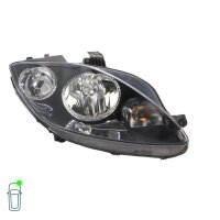 Headlight right W5W halogen electric VALEO suitable for e.g. SEAT ALTEA