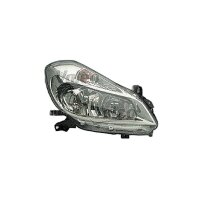 Headlight left H1 halogen electric VALEO suitable for e.g. RENAULT CLIO