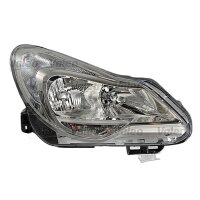 Hauptscheinwerfer rechts H1 Halogen elektrisch VALEO für u.a. OPEL CORSA