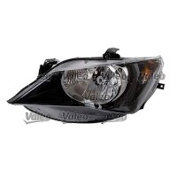 Headlight right W5W halogen electric VALEO for SEAT IBIZA and others