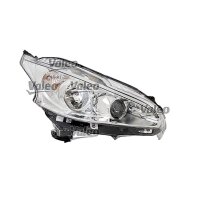 Headlight left W5W halogen electric VALEO suitable for e.g. PEUGEOT 208
