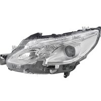 Headlight left H7 halogen electric VALEO IAM-Expertise suitable for PEUGEOT 2008