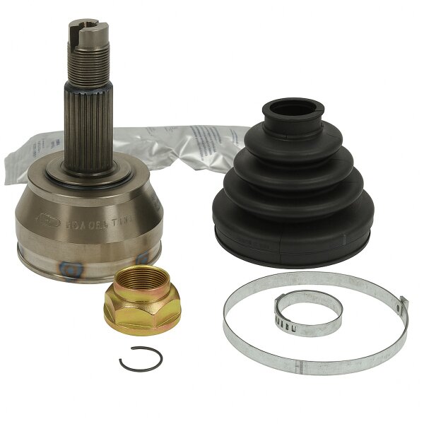 Joint Kit Drive Shaft NBR Ø 81mm CV Joint with grease SPIDAN for e.g. FIAT Tempra
