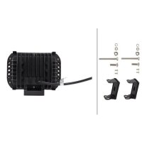 Fernscheinwerfer LED HELLA geschraubt Anbau DEUTSCH Stecker 12/24V