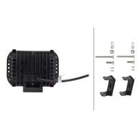 Fernscheinwerfer LED HELLA geschraubt Anbau DEUTSCH Stecker 12/24V