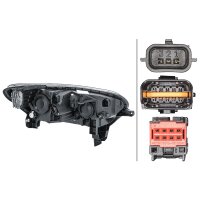 Hauptscheinwerfer links LED Halogen HELLA für RENAULT KADJAR