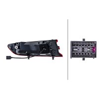 Rückleuchte rechts mit Schlusslicht (LED) 12 V LED...