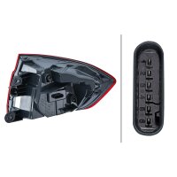 Rear Light left 12 V LED HELLA Light-Expertise suitable for BMW 3 Series