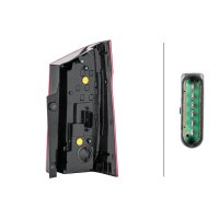 Rückleuchte links mit Rückfahrlicht 12 V Glühlampen-Technologie P21W HELLA für MERCEDES VITO Mixto