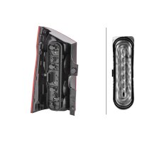 Rückleuchte links mit Rückfahrlicht 12 V Glühlampen-Technologie P21W HELLA