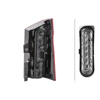 Rückleuchte links mit Rückfahrlicht 12 V Glühlampen-Technologie P21W HELLA für MERCEDES VITO