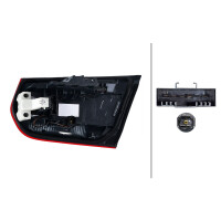 Rückleuchte links 12 V H21W mit Hybridtechnologie HELLA für u.a. BMW 3er