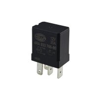 Relay Operating Current 12 V changeover contact 4-pole...