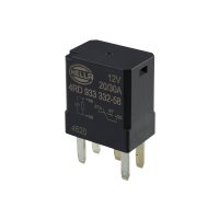 Relay operating current 12 V changeover contact 5-pole HELLA