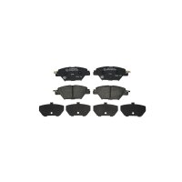 Brake pad set discs incl. wear warning contact 14.4 mm...