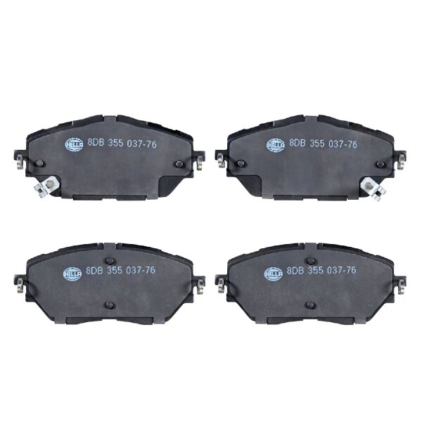 Bremsbelagsatz Scheiben mit Verschleißwarnung HELLA für u.a. TOYOTA C-HR