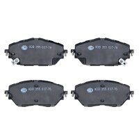 Bremsbelagsatz Scheiben mit Verschleißwarnung HELLA...