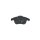 Brake pad set disc brake HELLA for e.g. FORD Mondeo V