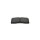 Brake pad set with wear warning contact 16 mm HELLA for e.g. HONDA CIVIC
