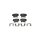 Brake pad set, disc brake CBI 17.8mm HELLA for CHRYSLER 300 C and others