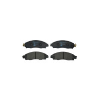 Brake pad set, disc brake 15.4mm HELLA for NISSAN Leaf...
