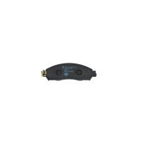 Brake pad set, disc brake 15.4mm HELLA for NISSAN Leaf...