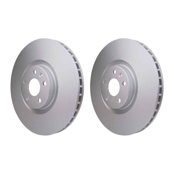 2 Brake Discs internally ventilated Ø 63.5 mm 30 mm HELLA for VOLVO XC60