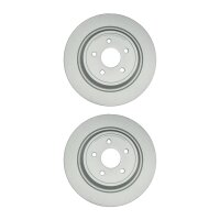 2 Brake Discs full Ø 63.5 mm 11 mm HELLA suitable...