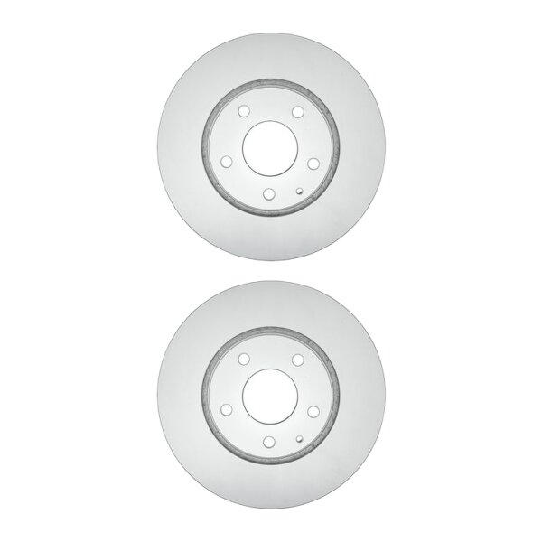 2 Brake Discs externally ventilated Ø 68 mm 28 mm HELLA suitable for MAZDA CX-5