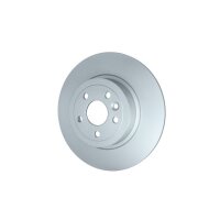 2 Brake Discs full Ø 63.5 mm 10 mm HELLA suitable for e.g. LAND ROVER EVOQUE