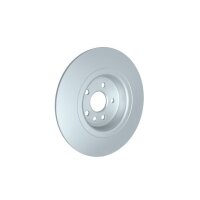2 Brake Discs full Ø 63.5 mm 10 mm HELLA suitable for e.g. LAND ROVER EVOQUE