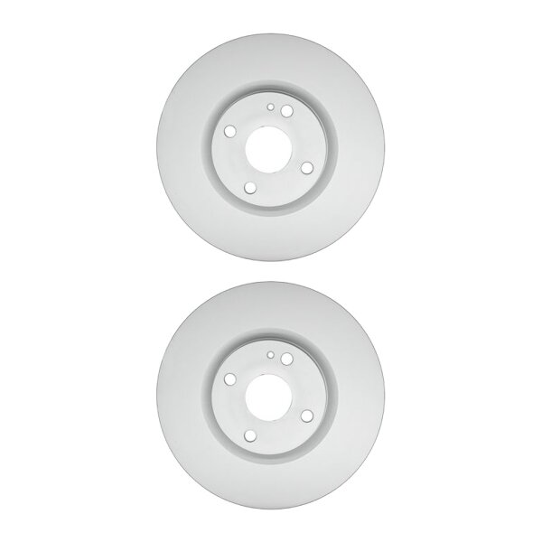 2 Brake Discs internally ventilated Ø 55 mm 22 mm HELLA for e.g. MAZDA MX-5