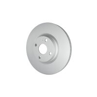 2 Brake Discs internally ventilated Ø 55 mm 22 mm HELLA for e.g. MAZDA MX-5