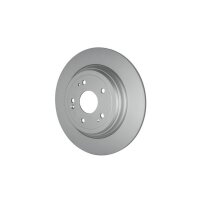 2 Brake Discs full Ø 64.2 mm 10 mm HELLA suitable for e.g. HONDA CR-V