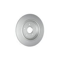 2 Brake Discs full Ø 64.2 mm 10 mm HELLA suitable for e.g. HONDA CR-V