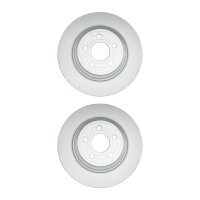 2 Brake Discs full Ø 67 mm 14 mm HELLA suitable...