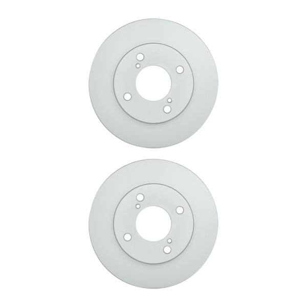 2 Brake Discs internally ventilated Ø 60 mm 20 mm HELLA for SUZUKI IGNIS