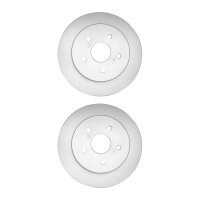 2 Brake Discs full Ø 62 mm 12 mm HELLA suitable...