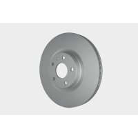 2 Brake Discs internally ventilated Ø 63.5 mm 28 mm HELLA for FORD MONDEO
