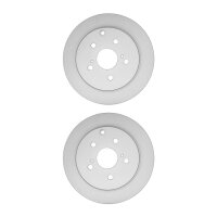 2 Brake Discs full Ø 62 mm 12 mm HELLA suitable...