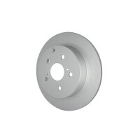 2 Brake Discs full Ø 62 mm 12 mm HELLA suitable for e.g. TOYOTA MIRAI