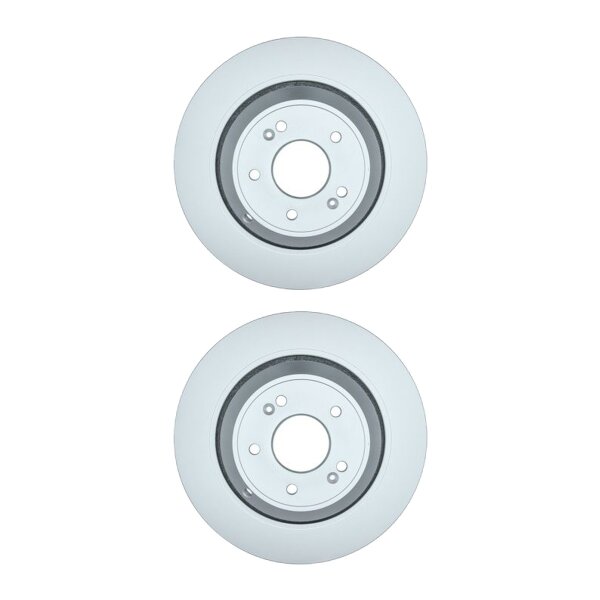 2 Bremsscheiben außenbelüftet Ø 69 mm 22 mm HELLA für u.a. GENESIS G70