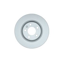 2 Brake Discs full Ø 65 mm 10 mm HELLA suitable...